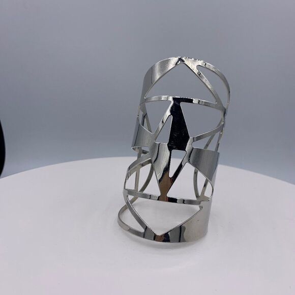 ring, solid 925 sterling silver, adjustable, minimalist, mirror finish, NWOT - Picture 11 of 14